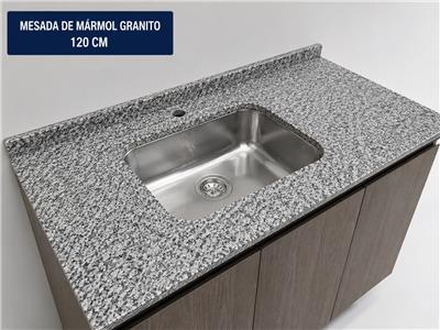 MESADA MARMOL GRANITO 140CM