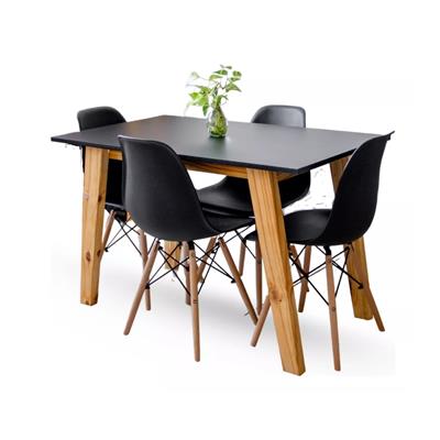 JUEGO DE COMEDOR TULIP + 4 SILLAS