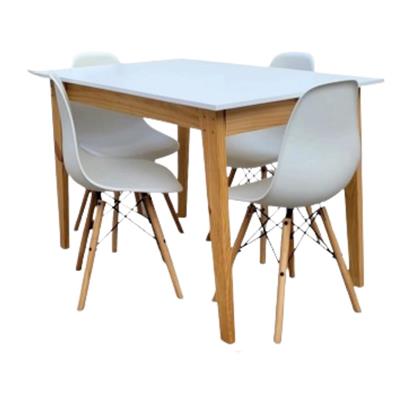 JUEGO DE COMEDOR MESA +4 SILLAS EAMES