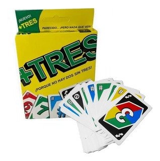 JUEGO DE CARTAS TRES 3