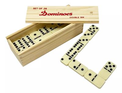 JUEGO DE DOMINO DE MADERA
