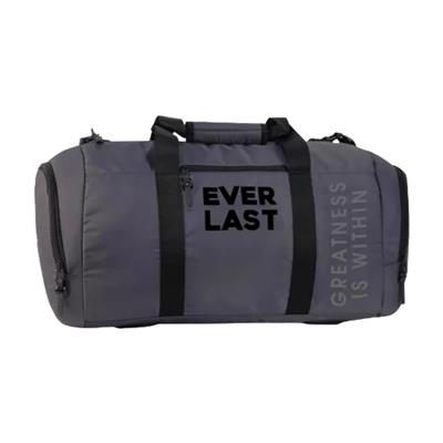 BOLSO DE VIAJE EVERLAST C/ BOLSILLO PARA CALZADO COLOR GRIS