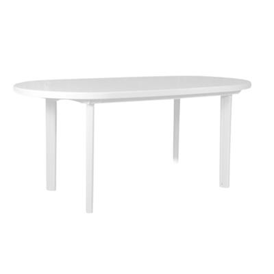mesa plastica garden life cordoba ovalada 1.70 blanca