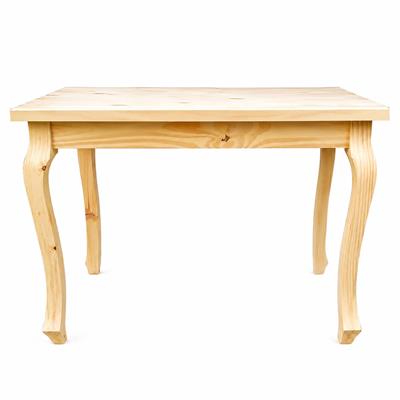 MESA DE COMEDOR PROVENZAL DE PINO 120X80 CM