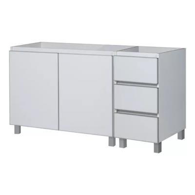 mueble ms 1.40x0.60 bl 2 puertas