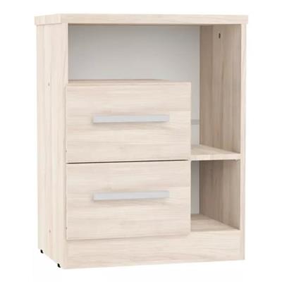MESA DE LUZ DE MELAMINA LINEA PREMIUM ABEDUL ORLANDI MO.116