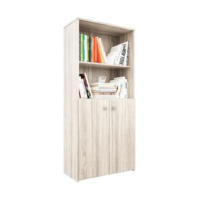 BIBLIOTECA DE MELAMINA 61 x 190 x 31 ABEDUL ORLANDI MO.1452