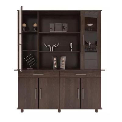 MODULAR DE MELAMINA 165 x 183 x 35 WENGUE ORLANDI MO.203