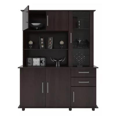 MODULAR DE MELAMINA 141 x 183 x 35 WENGUE ORLANDI MO.205
