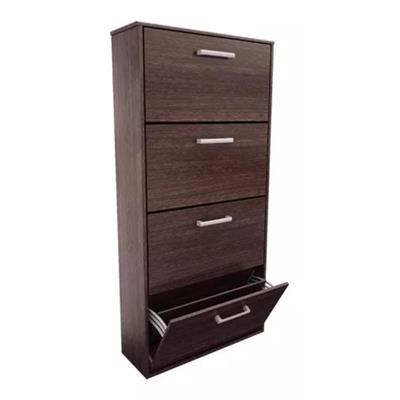 BOTINERO DE MELAMINA WENGUE 70 x 148 x 25 ORLANDI MO.246