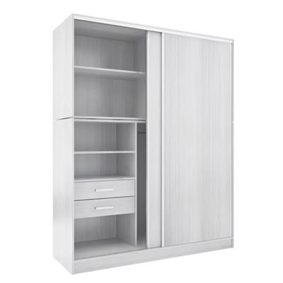 PLACARD DE MELAMINA PUERTA CORREDIZA 181 X 222 X 60 JACARANDA ORLANDI MO.3103