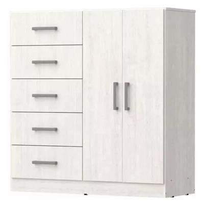 CHIFONIER DE MELAMINA ORLANDI LINEA NORDICA 120 X 120 X 47 VENECIA MO.3404