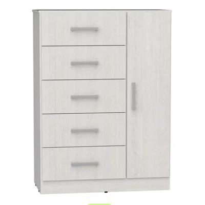CHIFONIER DE MELAMINA ORLANDI LINEA NORDICA 90 X 120 X 47 VENECIA MO.3414
