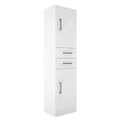 DESPENSERO ORGANIZADOR DE MELAMINA ORLANDI 402 38X45X1812 PUERTAS BLANCO MULTIFUNCION MO.402