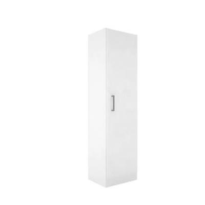 DESPENSERO ORGANIZADOR DE MELAMINA ORLANDI 403 45X35X181 2 PUERTAS BLANCO MULTIFUNCION MO.403