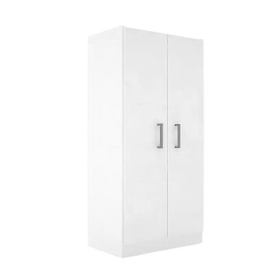 DESPENSERO ORGANIZADOR DE MELAMINA ORLANDI 405 2 PUERTAS SIN CAJONES BLANCO 60X38X160 MULTIFUNCION M