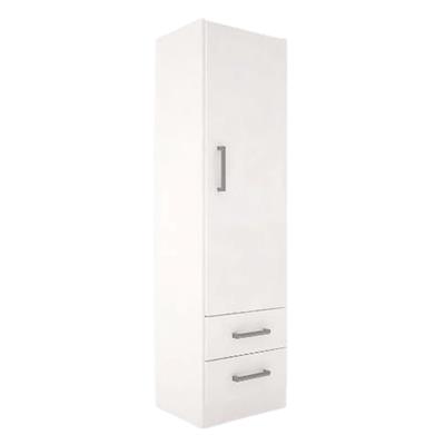 DESPENSERO ORGANIZADOR DE MELAMINA ORLANDI 406 45X35X161 1 PUERTA SIN CAJONES BLANCO MULTIFUNCION MO
