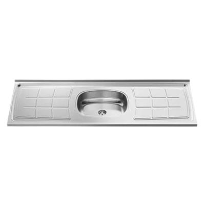 MESADA DE ACERO INOXIDABLE 120 X 53 ORLANDI MO.40