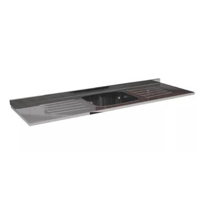 MESADA DE ACERO INOXIDABLE 140 X 53 ORLANDI MO.42