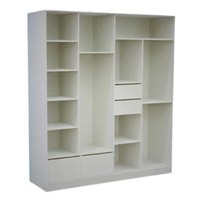 VESTIDOR DE MELAMINA PREMIUM 200CM X 227CM X 58CM JACARANDA ORLANDI MO.582