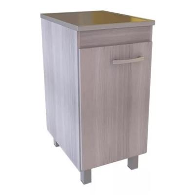 BAJO MESADA DE MELAMINA 1 PUERTA 40 X 82 X 54 JACARANDA ORLANDI MO.624