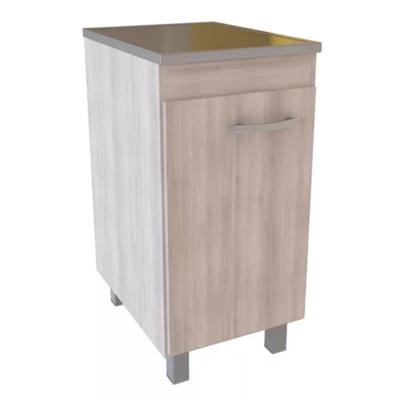 BAJO MESADA DE MELAMINA 2 PUERTAS 40 X 82 X 54 ABEDUL ORLANDI MO.634