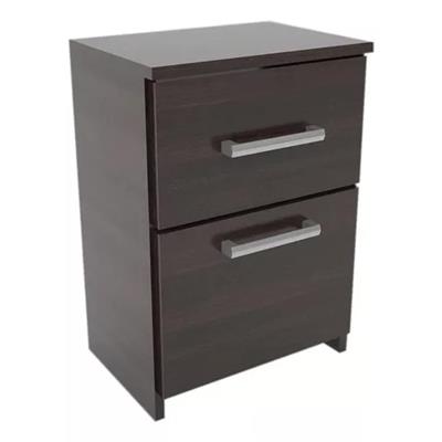 MESA DE LUZ DE MELAMINA 41 X 59 X 31 WENGUE ORLANDI MO.99
