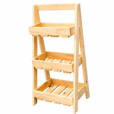 ORGANIZADOR ESCALERA DE PINO 40X120X40 CM