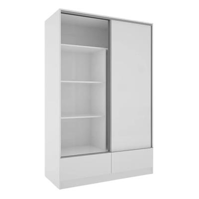 PLACARD DE MELAMINA 2PTAS CORREDIZAS ROPERO ORLANDI (01252) OUTLET
