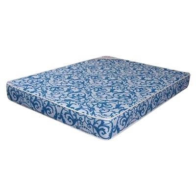 colchon espuma 190x140x18 polipluma matelasse color azul