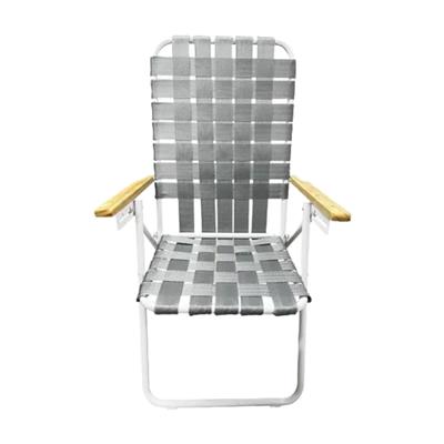 REPOSERA ALUMINIO 7/8 4 POS COLOR GRIS Y BLANCA MARCA PIK-NIK