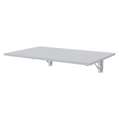 escritorio de melamina plegable venecia blanco 90x50