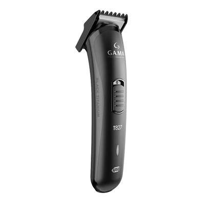 trimmer clipper black titanium corta barba gama